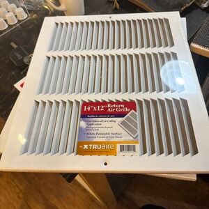C170 14X12Duct Opening Measurements Sidewall or Ceiling Return Air Grille 14-...